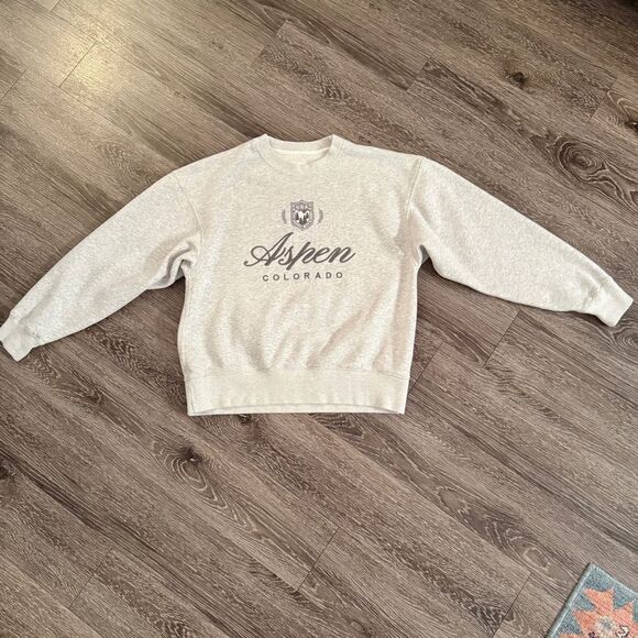Abercrombie & Fitch Aspen Colorado Destination Sweatshirt - Picture 1 of 6